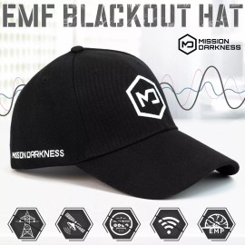 Mission Darkness EMF Blackout Hat - Discreet EMF Shielding - Universal Size