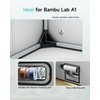 TOPCUBE 3D Printer Enclosure for Bambu Lab A1 Combo, Stainless