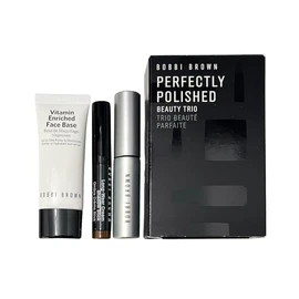 Bobbi Brown Perfectly Polished Travel-Sized Beauty Trio - Face Base, Mascara, and Shadow Stick