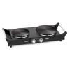 Techwood ES-3203 Hot Plate Electric Double Burner 1800W for Cooking
