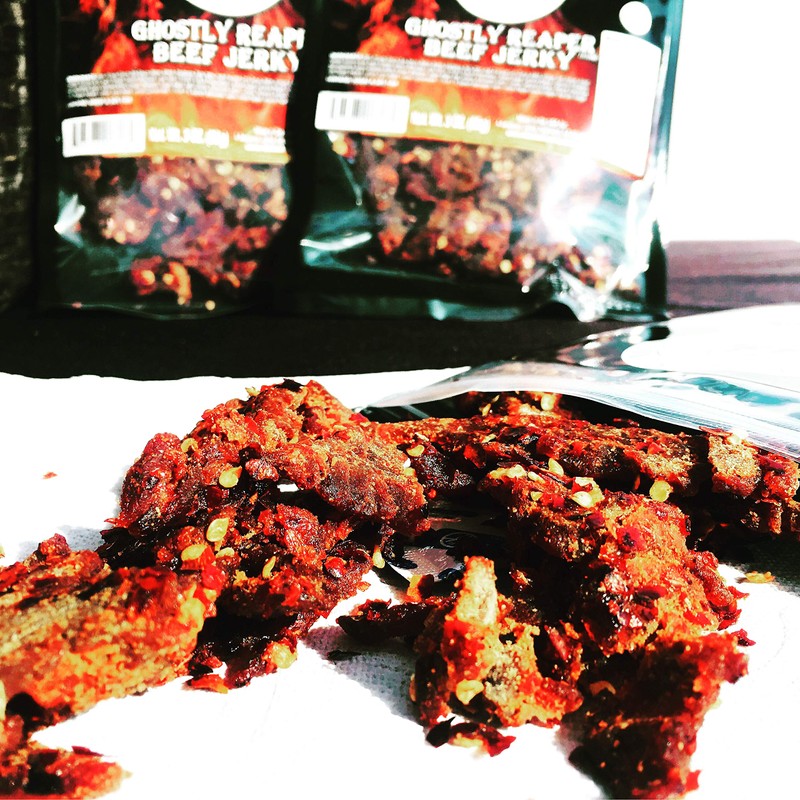 Carolina Reaper Ghost Pepper Beef Jerky - 3 Pack -