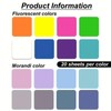 Transparent Sticky Note, 8 Counts/160 Sheets Square Waterproof Self Adhesive