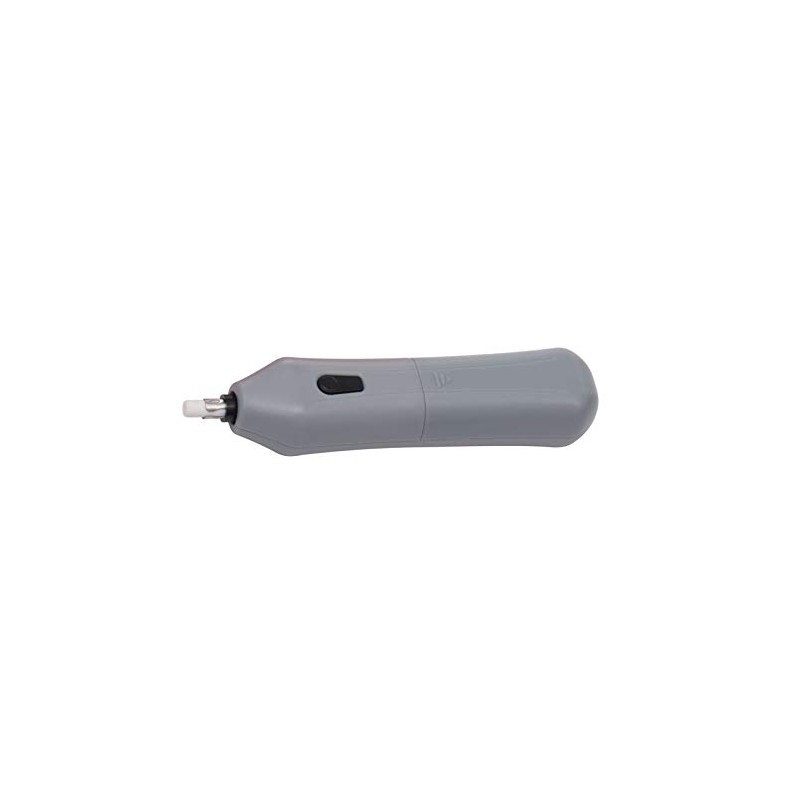 ALASSIO 70523 Elektrischer Radierer, Kunststoff, batteriebetrieben, grau
