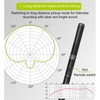 XLR Shotgun Condenser Microphone Professional Cardioid Mini Shotgun Condenser Mic