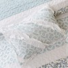 Madison Park MP13-2802 Dawn 6 Piece Cotton Percale Quilted Coverlet