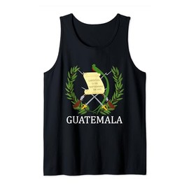 Guatemala Chapin Antigua Quetzal Tikal Peten Maya Tank Top