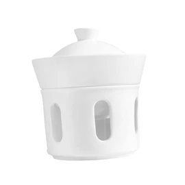 ORFOFE Soup Bowl Lid Stew Bowl for Steam Cooking for Soups Edible Bird Nest Safe and Steam Accessory for Home Dining