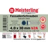 Meisterling® Facade Screws Stainless Steel V2A 4.8 x 38 mm