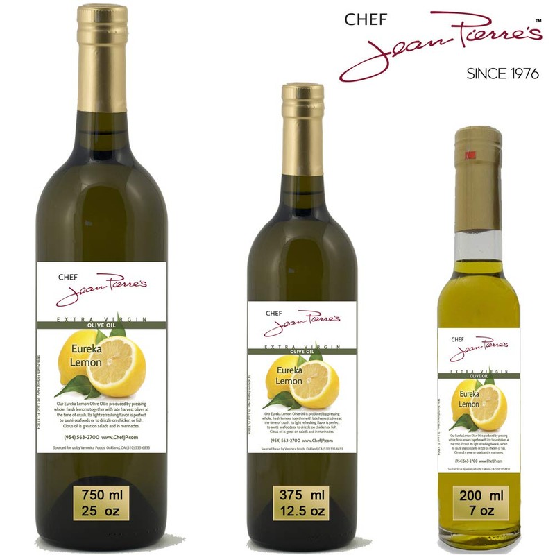 100% naturally infused Eureka Lemon Olive Oil 375ml (12.5oz)