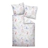 Janine Mako Soft Seersucker Bed Linen Tango 135 x 200