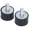 2Pcs AntiVibration Mount Rubber Isolator for Air Compressor Diesel Engine