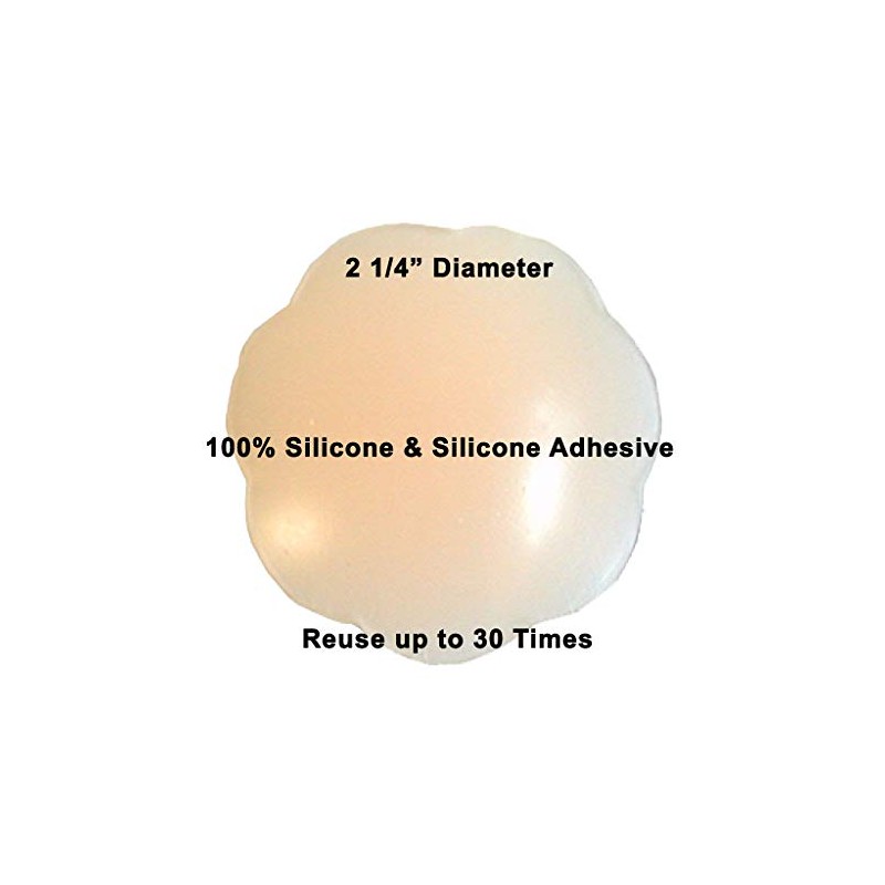 Braza Silicone Petal Tops - Reusable Nipple Covers - Beige