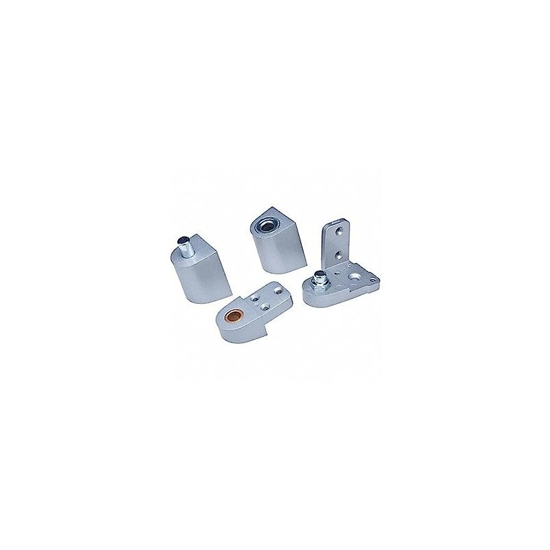 Offset Pivot Hinge, Half Surface, 125 lb.