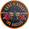 Guns N' Roses Men's Los Angeles Orange Embroidered Patch Orange