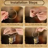 12PCS Hollow Barrel Skeleton Key, Universal Barrel Key Replacement, Generic