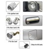 Ignition Switch Lock Cylinder Doors Lock Set Fit for Toyota