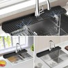 Kitchen Sink Splash Guard Gen2-30" x 6'' Silicone Sink Mat