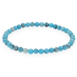 Lebensquelle Plus Mini Ball Bracelet, 4 mm, High-Quality Gemstone Bracelet, Gemstone