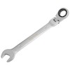 DAKCOS Flexible Head Ratchet Combination Wrench Spanner 15mm Chrome Vanadium