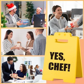 Funny Desk Sign–Gag Gift for Coworkers, Boss, Manager | Fun Desk Accessories, Humorous Office Decor for Work Spaces, Home Offices, and Cubicles