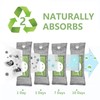 6 Pack Bamboo Charcoal Air Purifying Bag, Activated Charcoal Bags