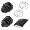 Caltric Front Inner Outer Axle CV Boot Kit for Honda