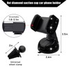Suvnie Bling Car Phone Holder, 360 Degree Adjustable Crystal Auto