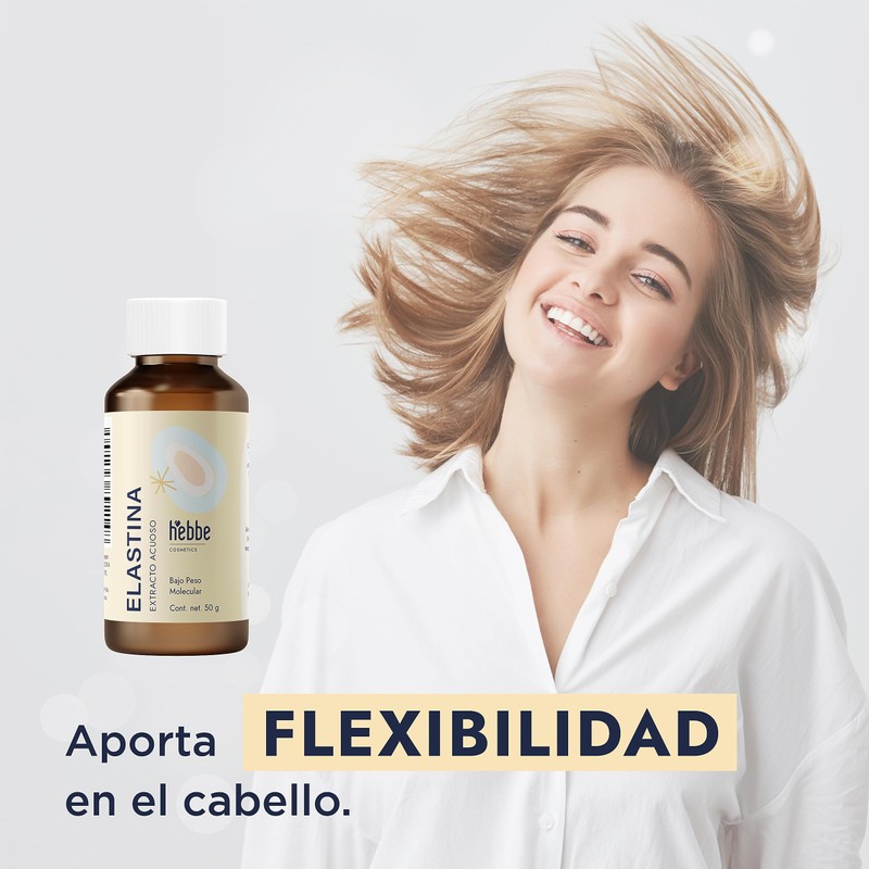 HEBBE - Elastina Acuosa 50g | Reafirma y Tonifica Piel