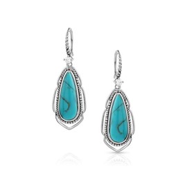 Montana Silversmiths Radiant Western Skies Turquoise Earrings - ER5721