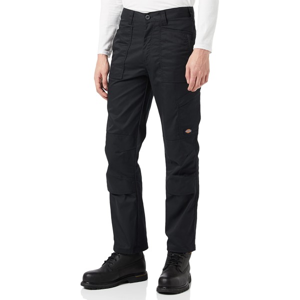 Dickies Dickies, Men's, ACTION FLEX TROUSER, BLACK, 32W / 32L