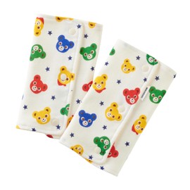 Miki House 45-6052-574 Belt Pad, Drool Cover, For Baby Carriers, For Baby Carriers, For Carriers, For Carriers, For Baby Straps, Made in Japan, For Boys, Girls, Babies, Kids, Baby 45-6052-574