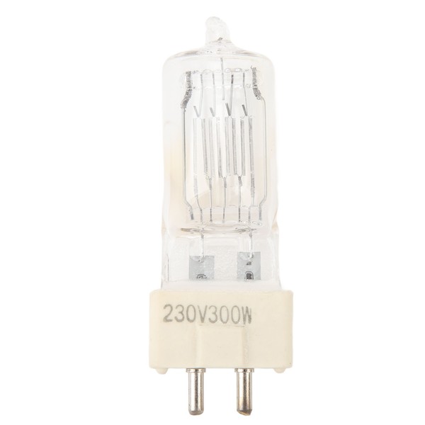 300W G9.5 Halogen Bulb Glass Plastic 2900K 300 Lm Halogen