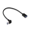 S SIENOC USB 3.0 90° Angle Adaptor, Pack of 2
