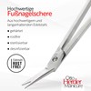 OTTO HERDER Nail Scissors Toenails Extra Long Nail Scissors Approx.