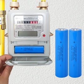 kunying ER261020 Lithium Battery, 3.6 Volt Lithium Battery 4 Pack,ER 261020 Double C 3.6V 16000mAh Li-SOCl2 Battery for Electricity Meter Gas Meter