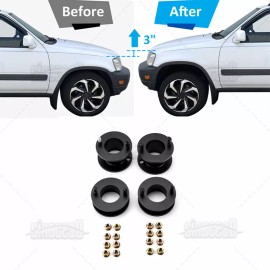 SI 3'' Front & 3" Rear Leveling Spacers Lift Kit for Honda CRV CR-V 97-98 99 00 01