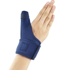 Hossom Thumb Splint, Thumb & Wrist Brace Best for Tenosynovitis/Arthritis/Sprained/Trigger Thumb, Fits Right & Left Hand use