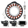 Carbman 237878-S Stator Kit Compatible with Kohler 15/20 AMP CH11-CH15
