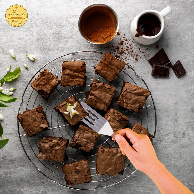 Mrs. Anderson’s Baking Mini Flexible Brownie Cookie Spatula, Stainless Steel