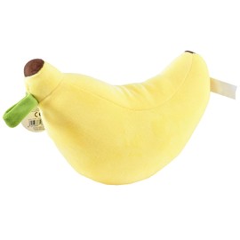 Kögler 97361 Super Soft Plush Banana, Cheeky Fruits Squishy, Fluffy Cuddly Plush Toy with Face, Approx. 23 cm
