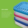 LunchBots Large Trio Stainless Steel Lunch Container -Three Section Design