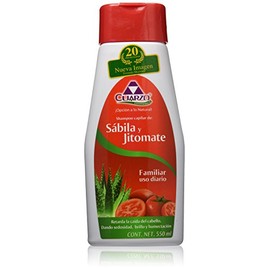 Shampoo Cuarzo Sabila y Jitomate, 550 ml