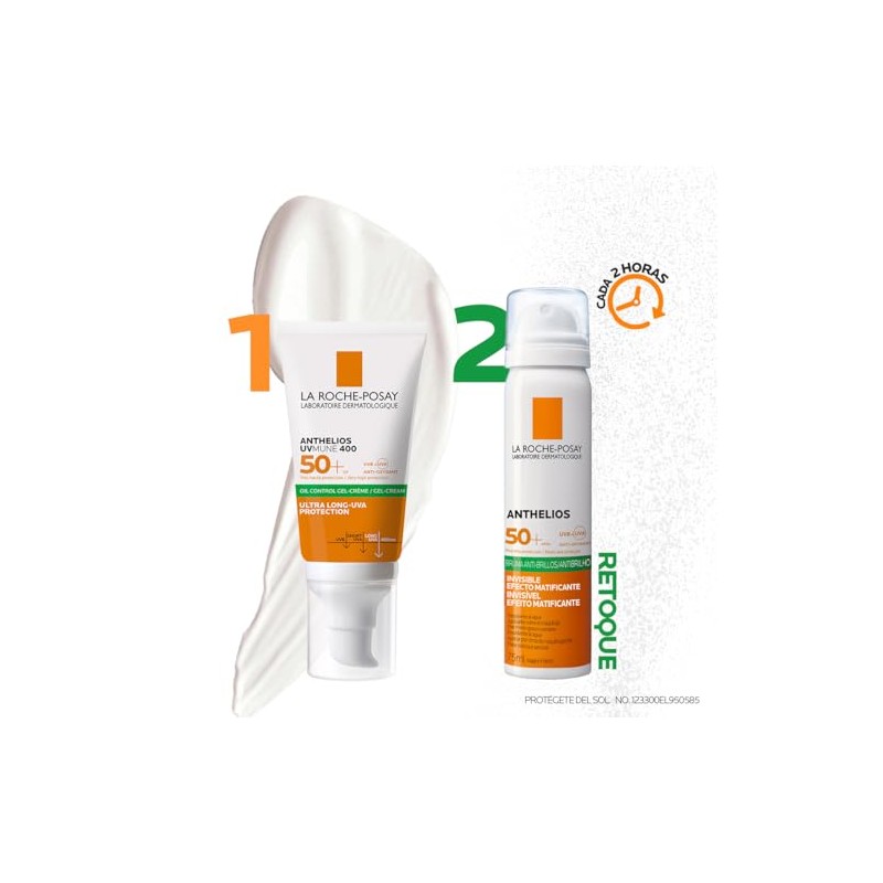 La Roche-Posay Rutina de Protección Solar para piel Grasa: Kit