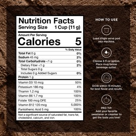 VitaCup Mushroom Coffee Pods, Vanilla Flavored Coffee with Chaga, Lion’s Mane, Vitamins, Medium Dark Roast Arabica Beans, Single Serve Pods Compatible with Keurig K-Cup Brewers, 16 Ct