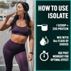 PEScience Isolate Whey Protein Powder, Vanilla Cupcake, 27 Servings, 100%