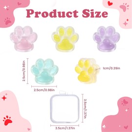 TXIN 8 PCS Diamond Art Painting Magnet Cover Minder, Paw Shape Diamond Picture Magnetic Holder Locator, Cross Stitch Diamond Picture Fixator with Case, Diamond Art Accessories Tools for Adults Craft