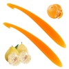 2 PCS Orange Peeler Tool,Citrus Opening Tool,Multi-Function Long Handled Orange