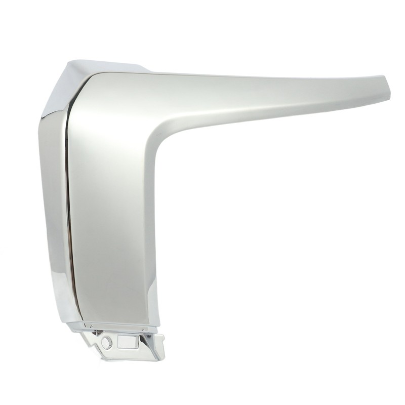 Front Bumper Middle Molding Trim ABS Chrome Replacement for Mitsubishi