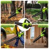 RYAHT Leaf Blower Cordless, 21V Powerful Electric Leaf Blower with
