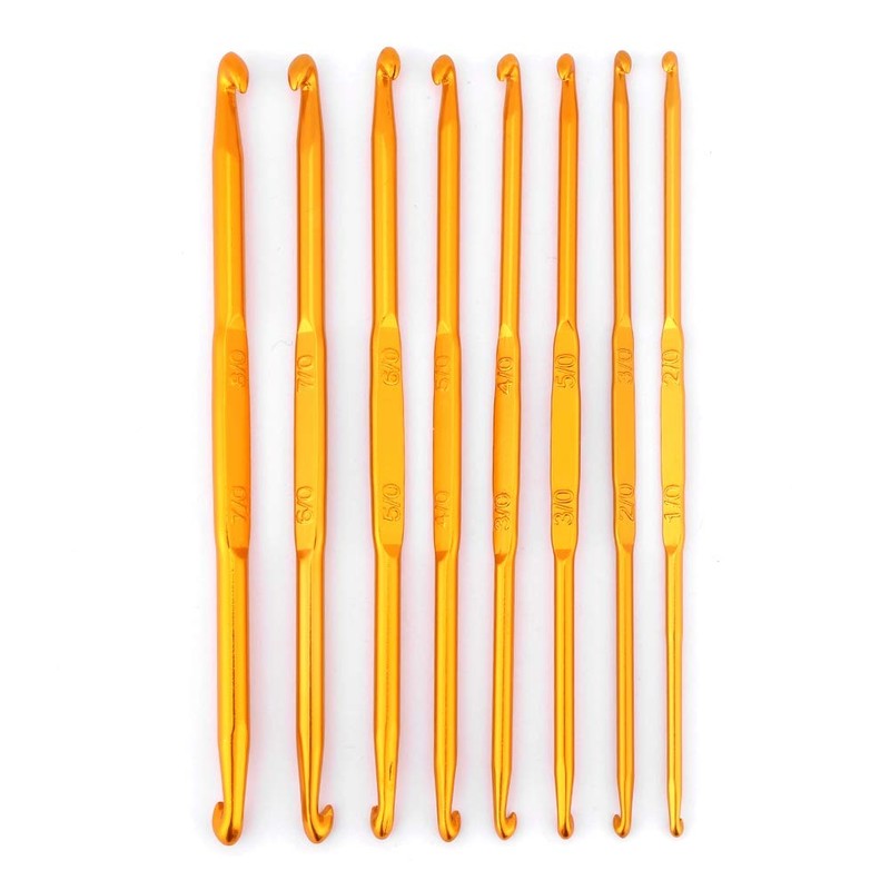 Crochet Hooks, Set of 8 Crochet Hooks, Knitting Needles, Crochet